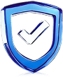 Shield with check icon