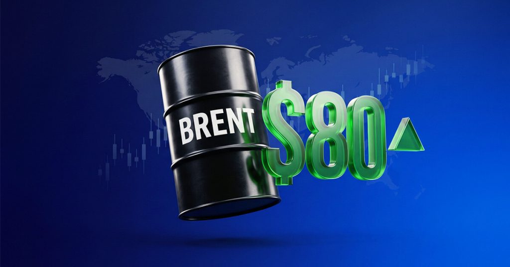 Giá dầu Brent vượt mốc 80 USD khi căng thẳng giữa Mỹ và Iran leo thang.