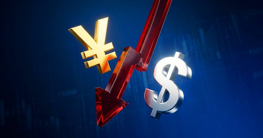 Đồng Yên Nhật giảm nhẹ so với USD khi USD/JPY vượt trở lại mốc 157.