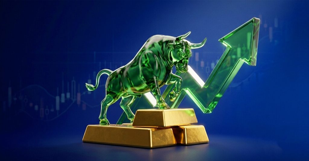 Giá vàng duy trì động lực tăng khi tiến gần vùng kháng cự 4,400 USD